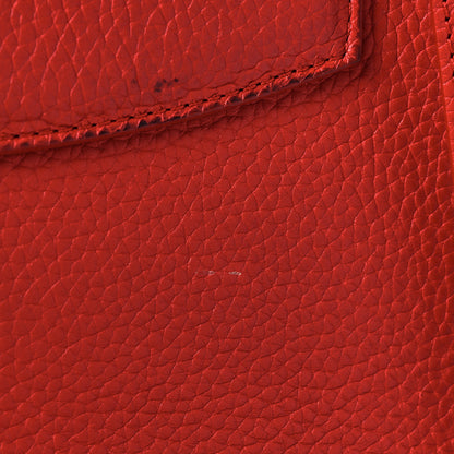 Louis Vuitton Taurillon Python Capucines MM Rubis 11 of 11
