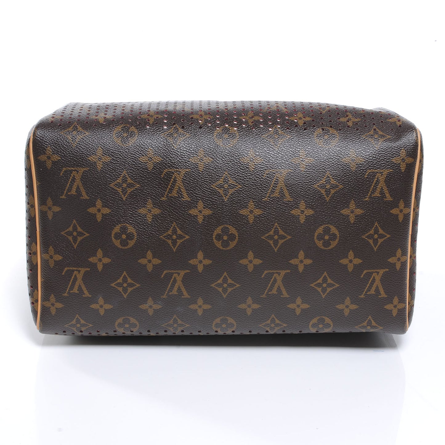 Monogram Perforated Speedy 30 Fuchsia