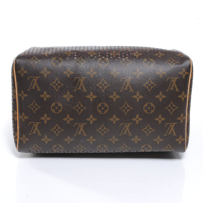 Louis Vuitton Monogram Perforated Speedy 30 Fuchsia 4 of 8