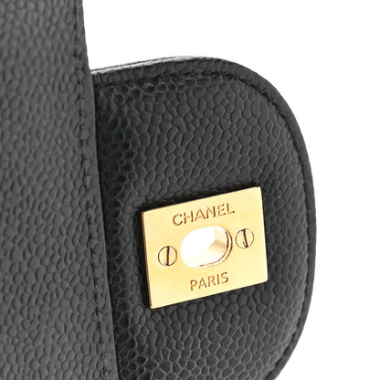 Chanel Caviar Quilted Maxi Double Flap Black 7 of 11