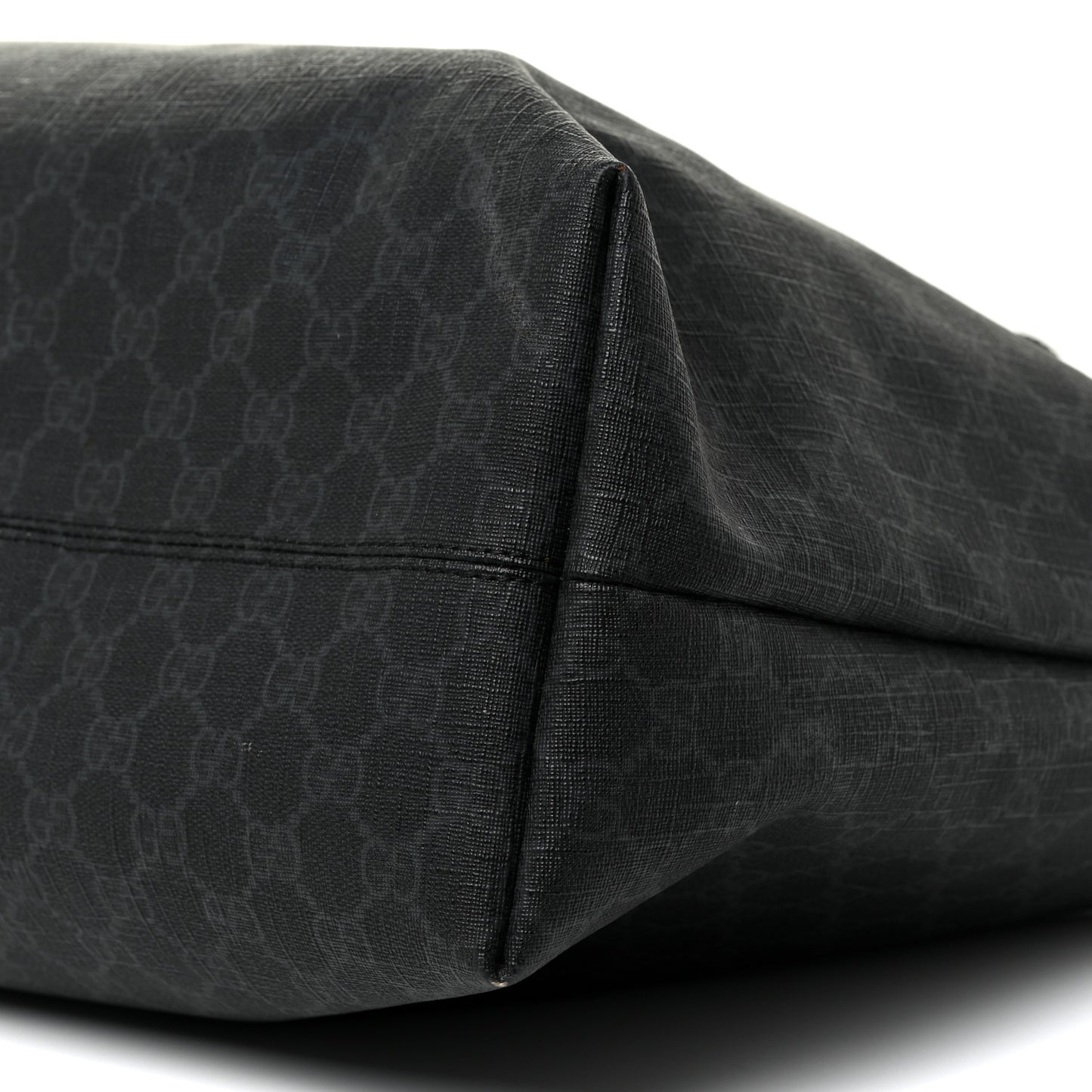 GG Plus Monogram Travel Bag Black