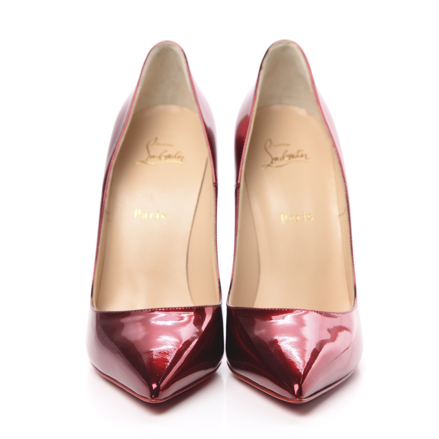 Christian Louboutin Metallic Patent So Kate 120 Pumps 42 Loubi 2 of 7