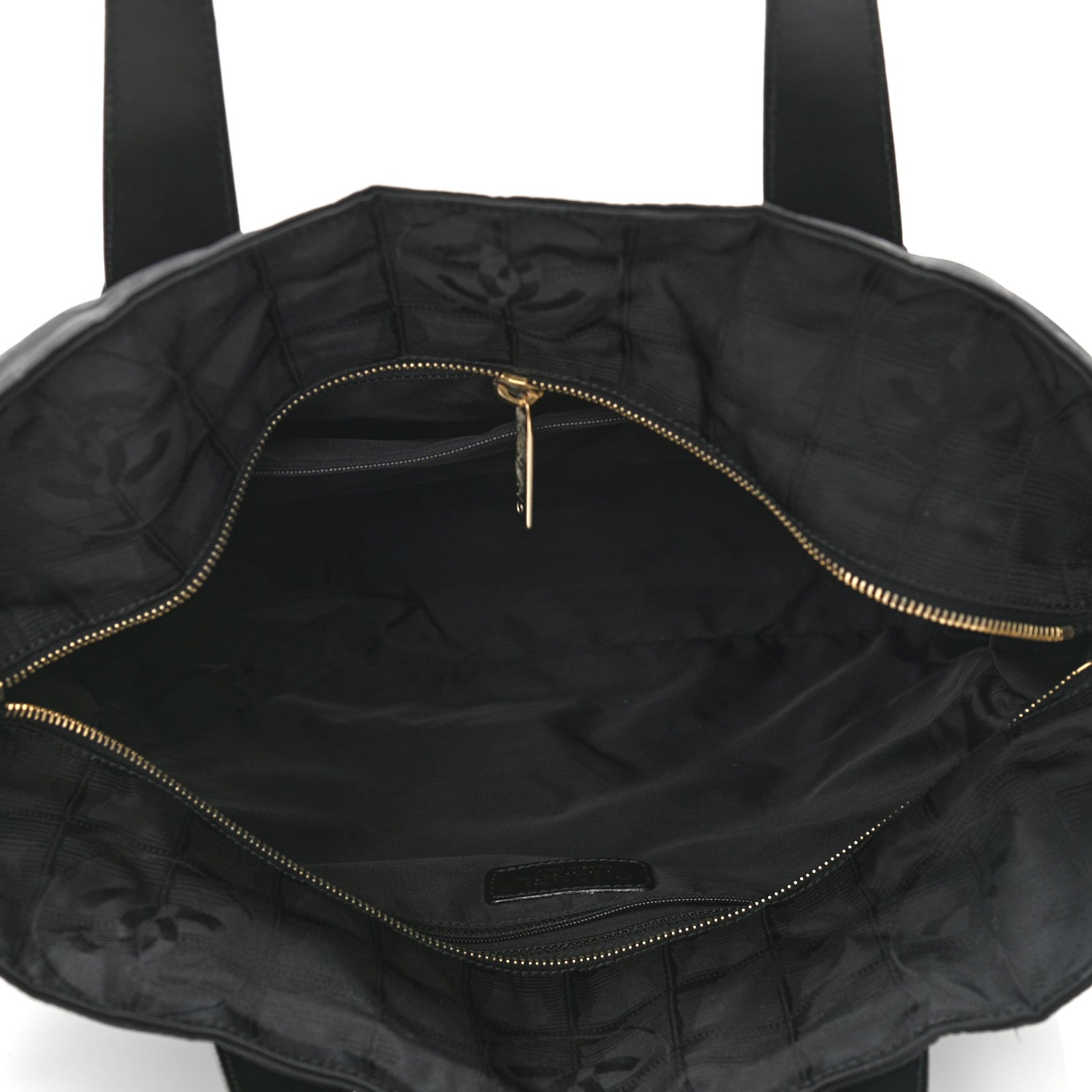 Chanel Nylon Medium Travel Tote Black 4 of 12