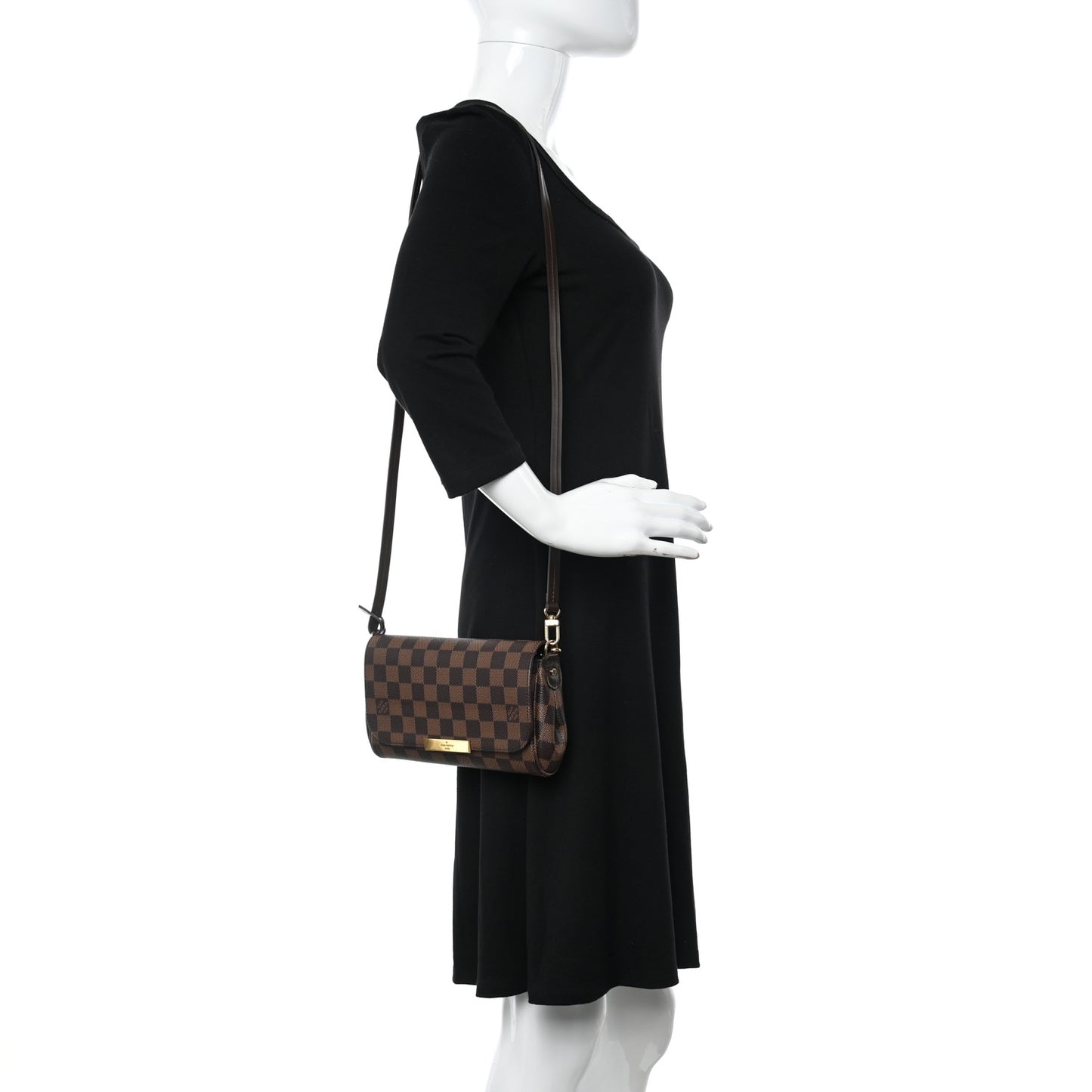 Damier Ebene Favorite PM