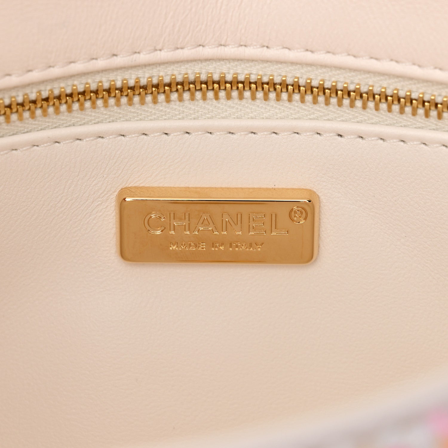 Chanel Sequin Logo Mini Rectangular Flap White Multicolor White Multicolor 6 of 11