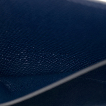Hermes Epsom Hermesnap Wallet Bleu Navy 7 of 11
