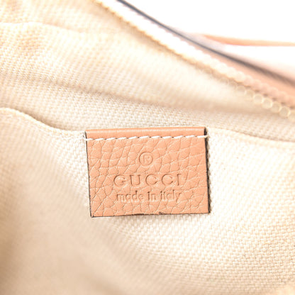Gucci Pebbled Calfskin Small Soho Disco Bag Rose Beige 6 of 11