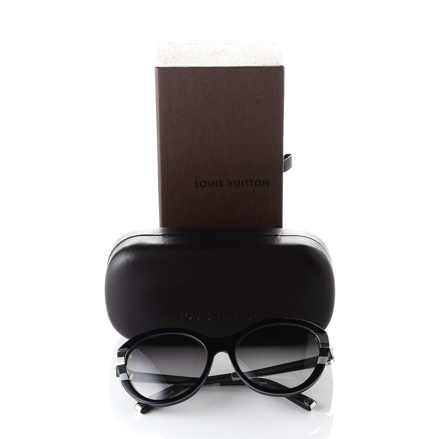 Acetate Petit Soupcon Cat Eye Sunglasses Z0489W Black