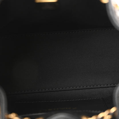 Chanel Caviar Quilted Mini Chanel 25 Handbag Black 13 of 37