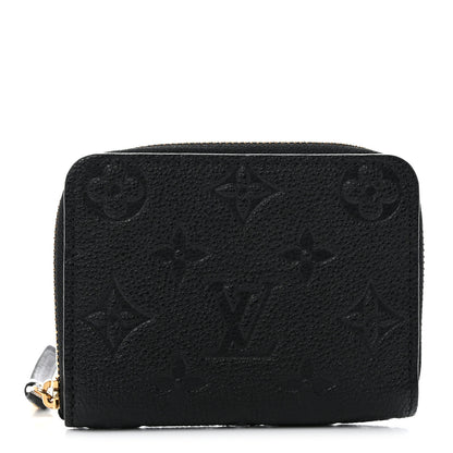 Louis Vuitton Empreinte Zippy Coin Purse Black 1 of 7