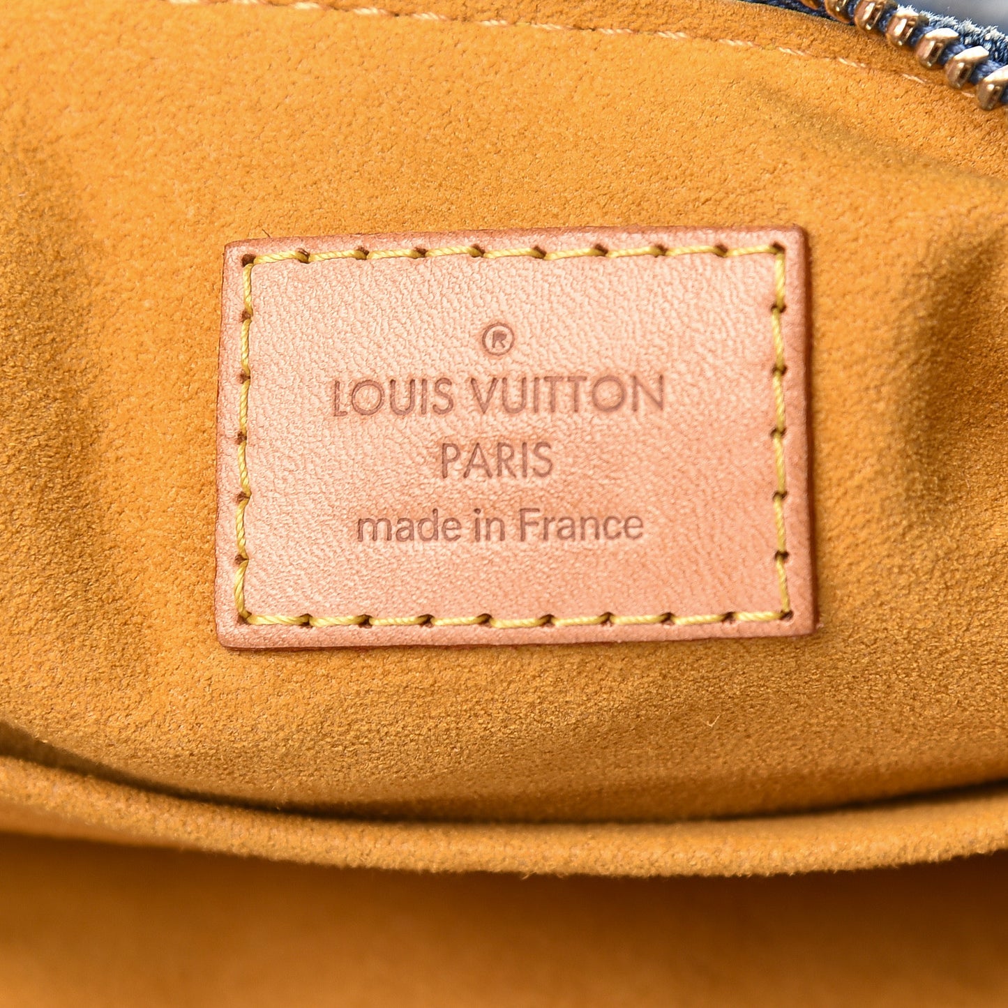 Monogram Denim Baggy PM Blue