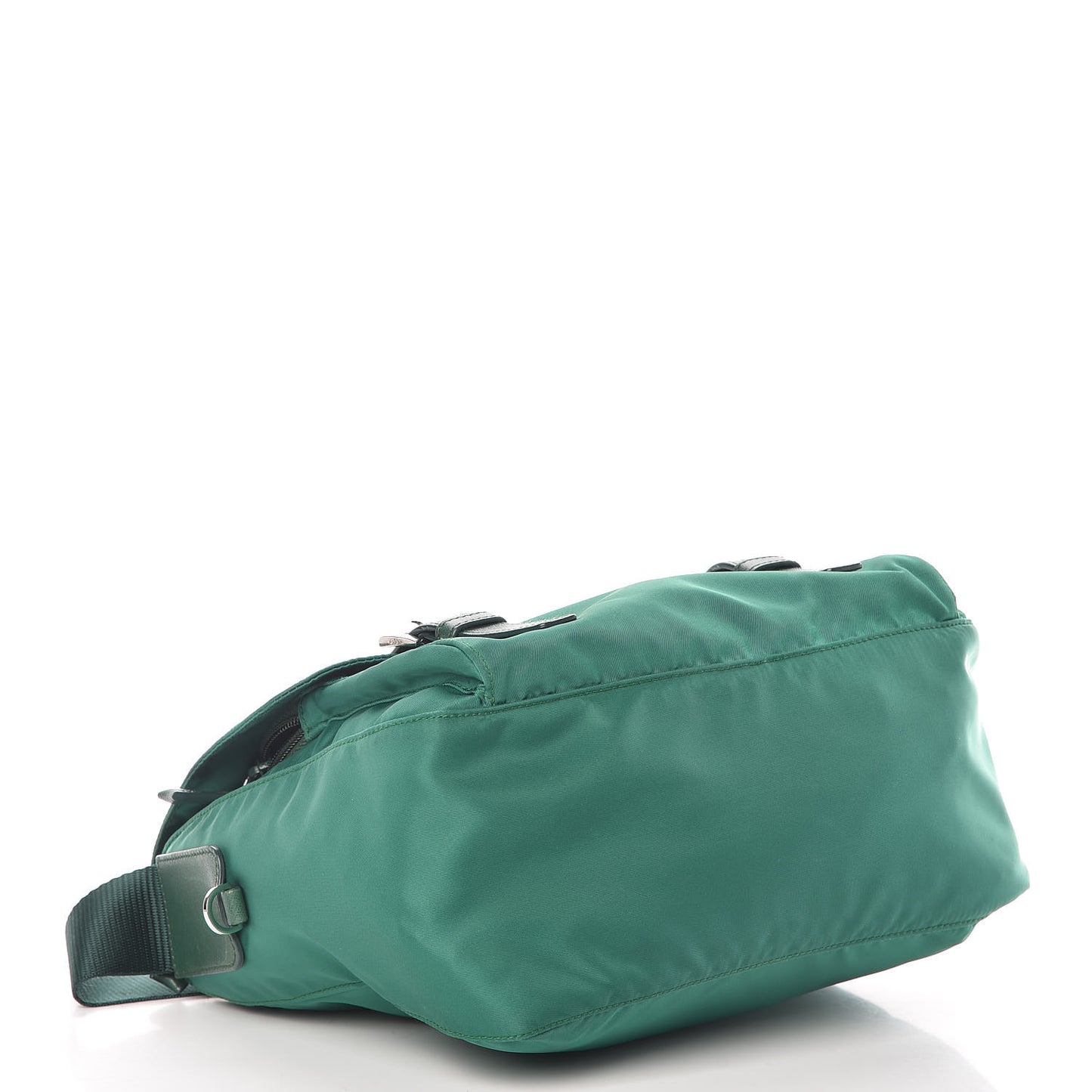 Nylon Vela Saffiano Messenger Bag Oleandro