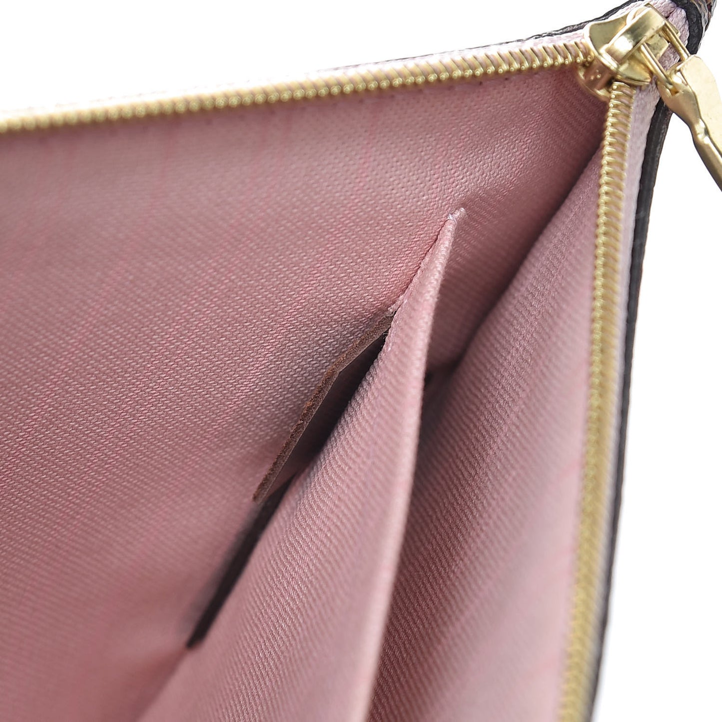 Damier Ebene Neverfull MM GM Pochette Rose Ballerine