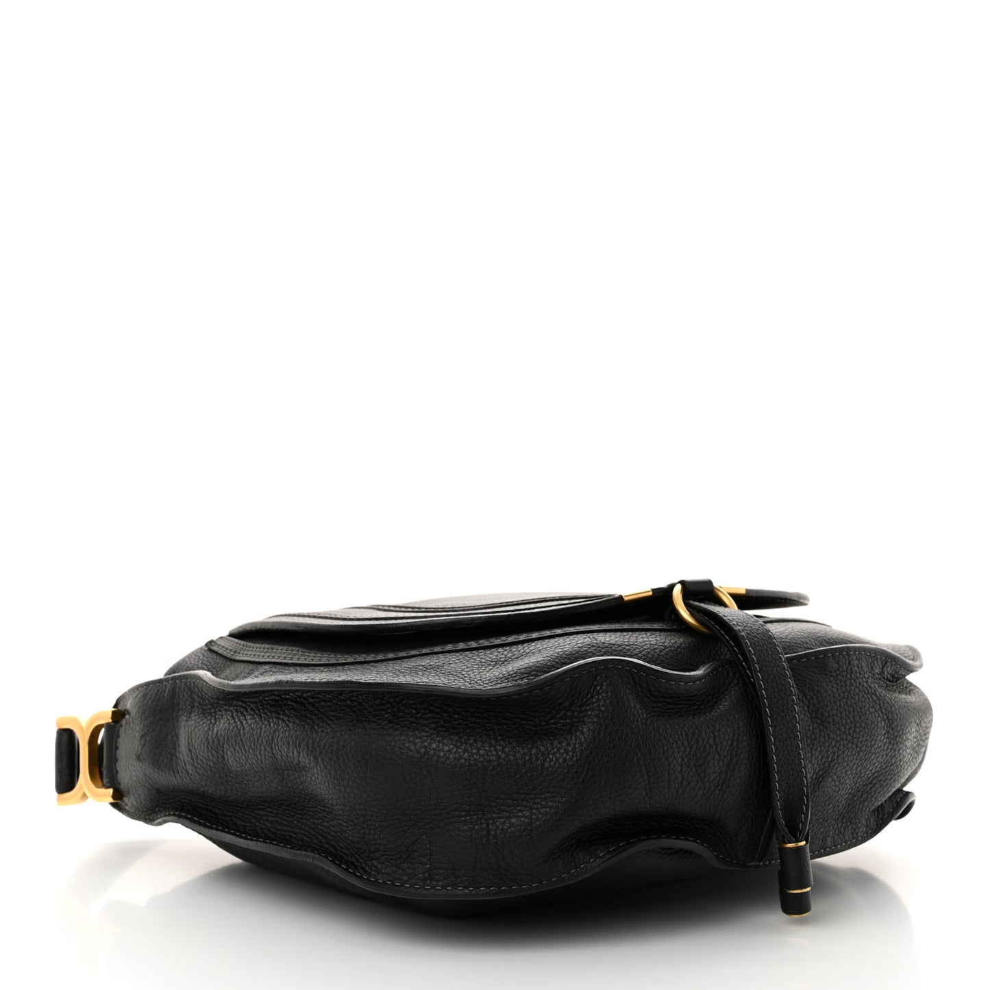 Calfskin Medium Marcie Hobo Black