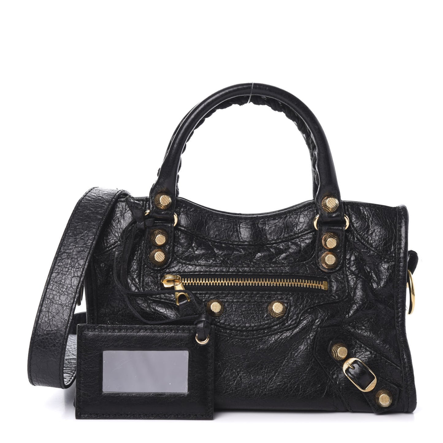 Agneau Giant 12 Gold Hardware Mini City Black