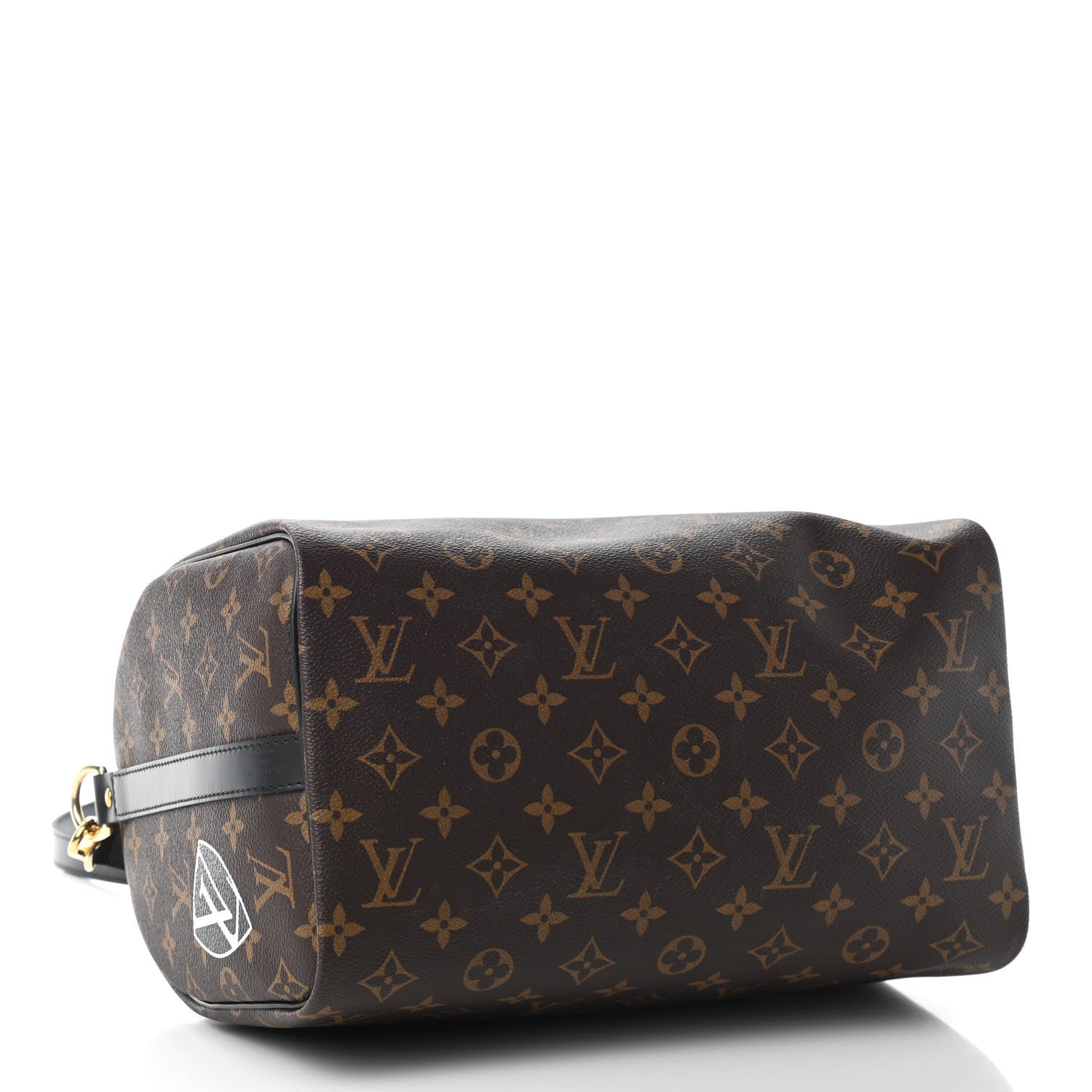 Louis Vuitton Monogram My World Tour Speedy Bandouliere 30 Black 3 of 8