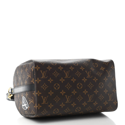 Louis Vuitton Monogram My World Tour Speedy Bandouliere 30 Black 3 of 8