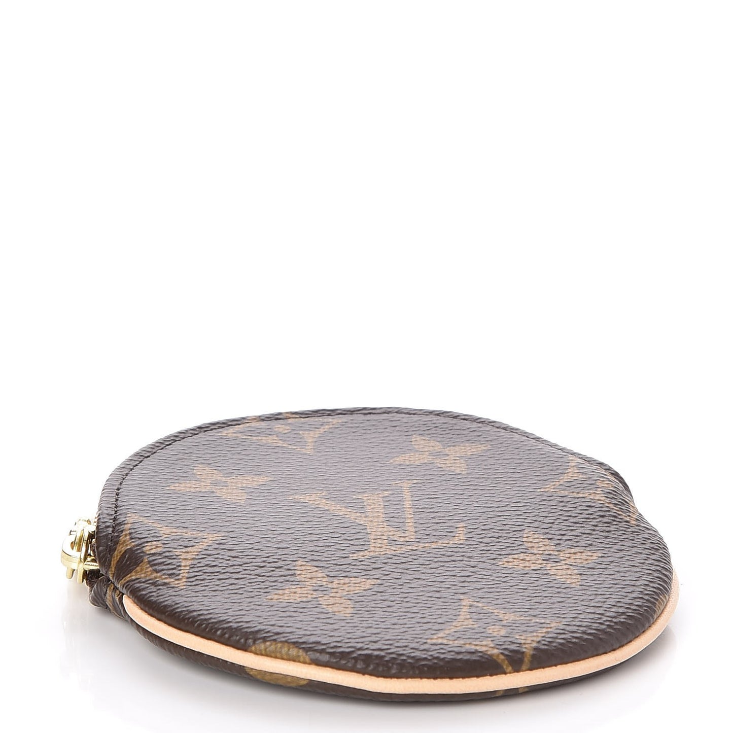 Monogram Round Coin Purse
