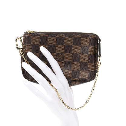 Louis Vuitton Damier Ebene Mini Pochette Accessories 2 of 9