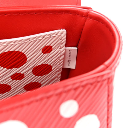 Louis Vuitton LV X YK Epi Infinity Dots Twist Shoulder Bag MM Red 8 of 12