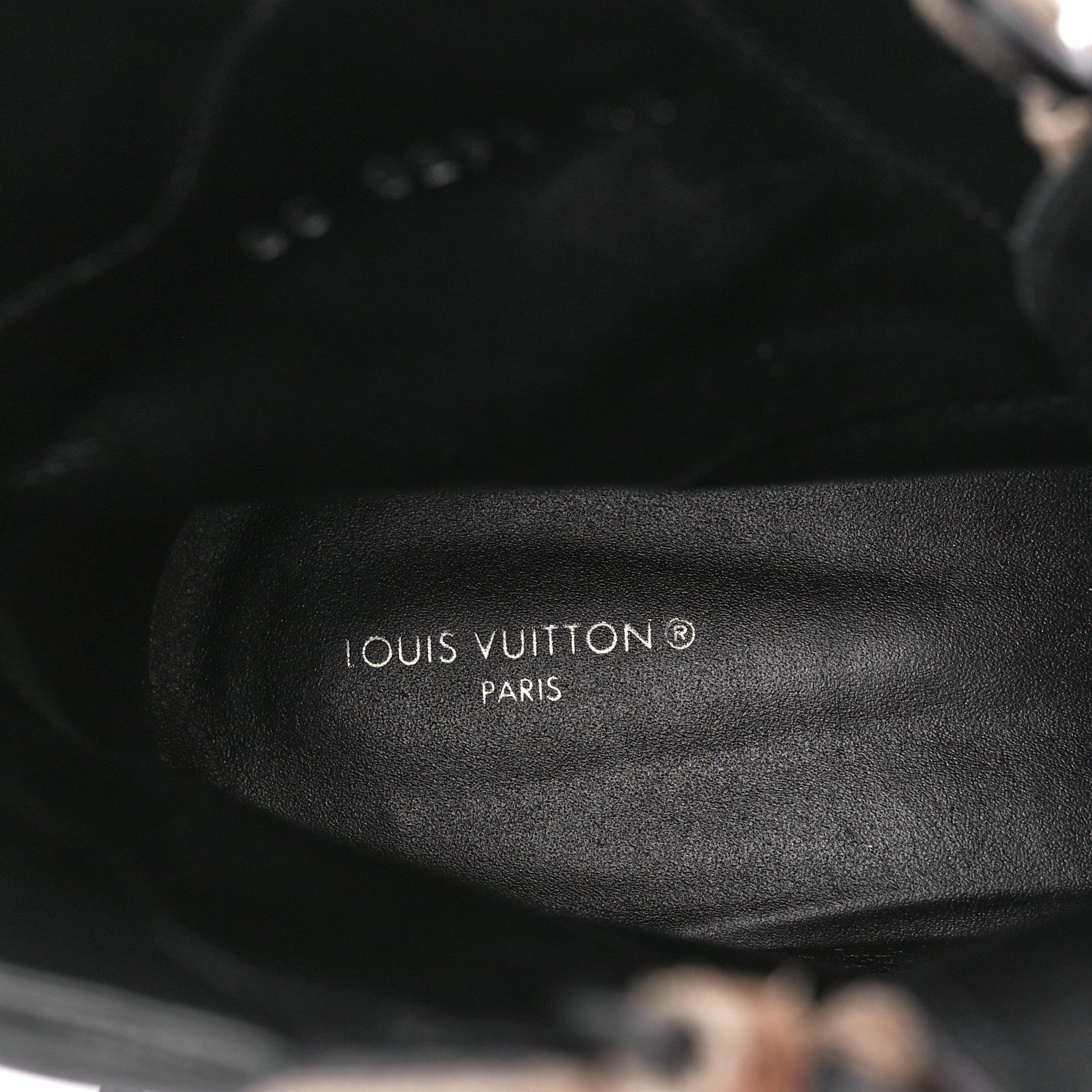 Louis Vuitton Suede Calfskin Monogram Laureate Platform Desert Boots 41 Taupe 7 of 9