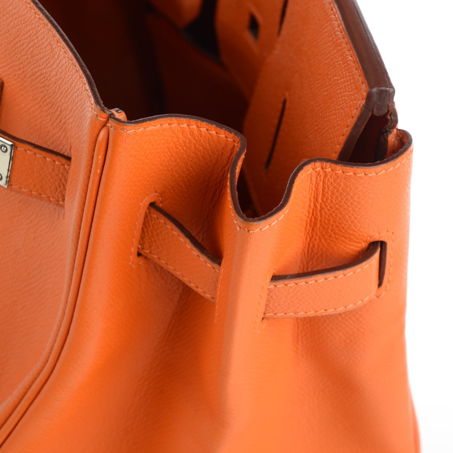 Hermes Epsom Birkin 35 Orange 16 of 20
