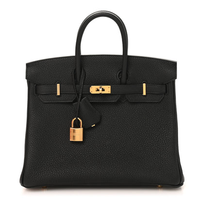 Hermes Togo Birkin 25 Black 1 of 11
