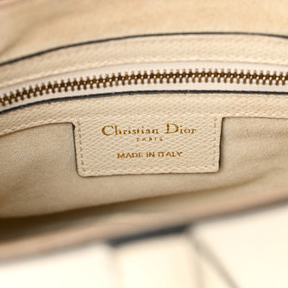 Christian Dior Grained Calfskin Saddle Bag White 6 of 16