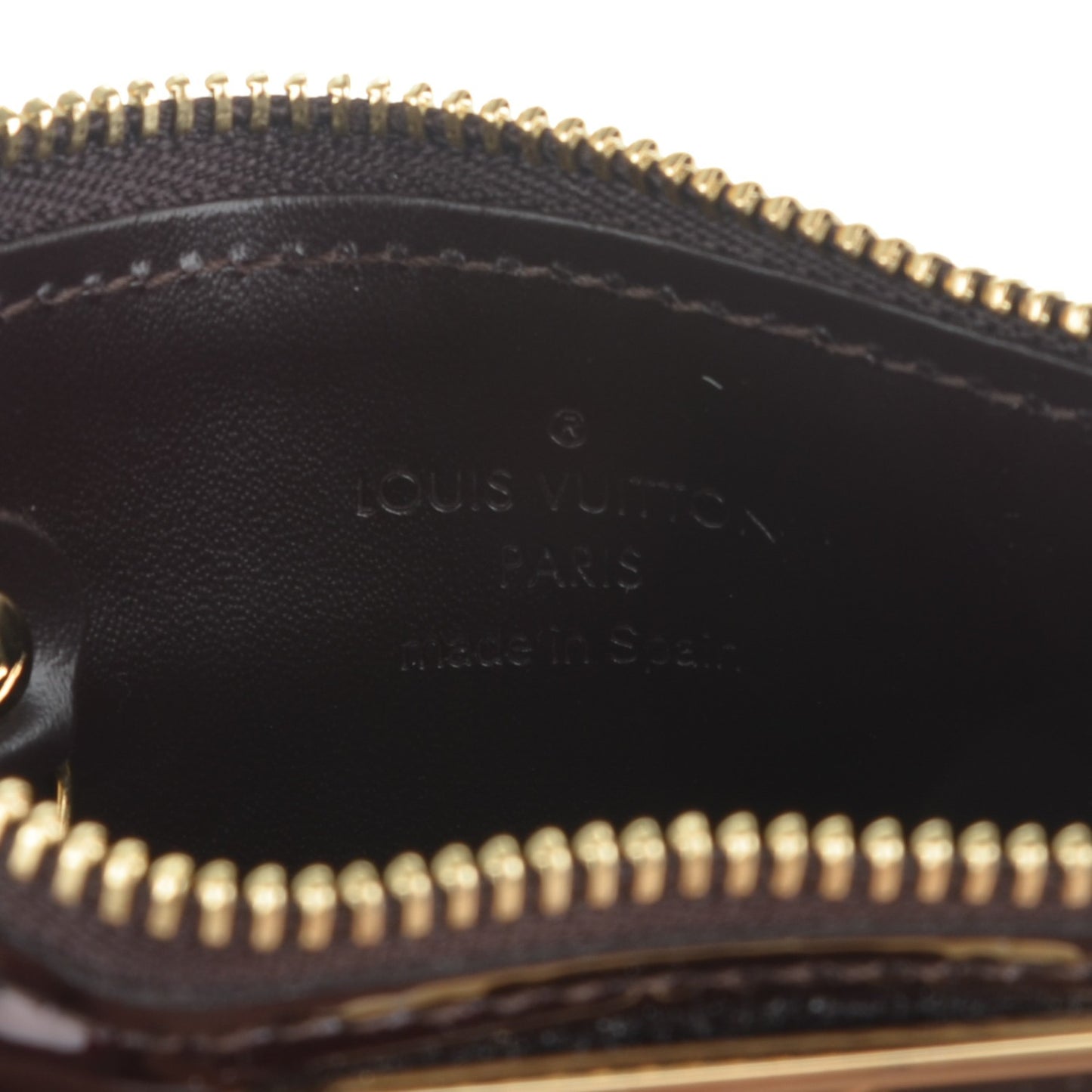 Vernis Key Pouch Amarante