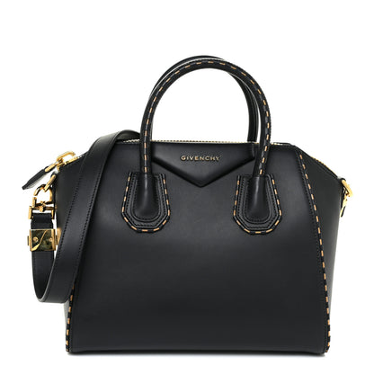 Givenchy Sugar Goatskin Small Chain Piping Antigona Black 1 of 12