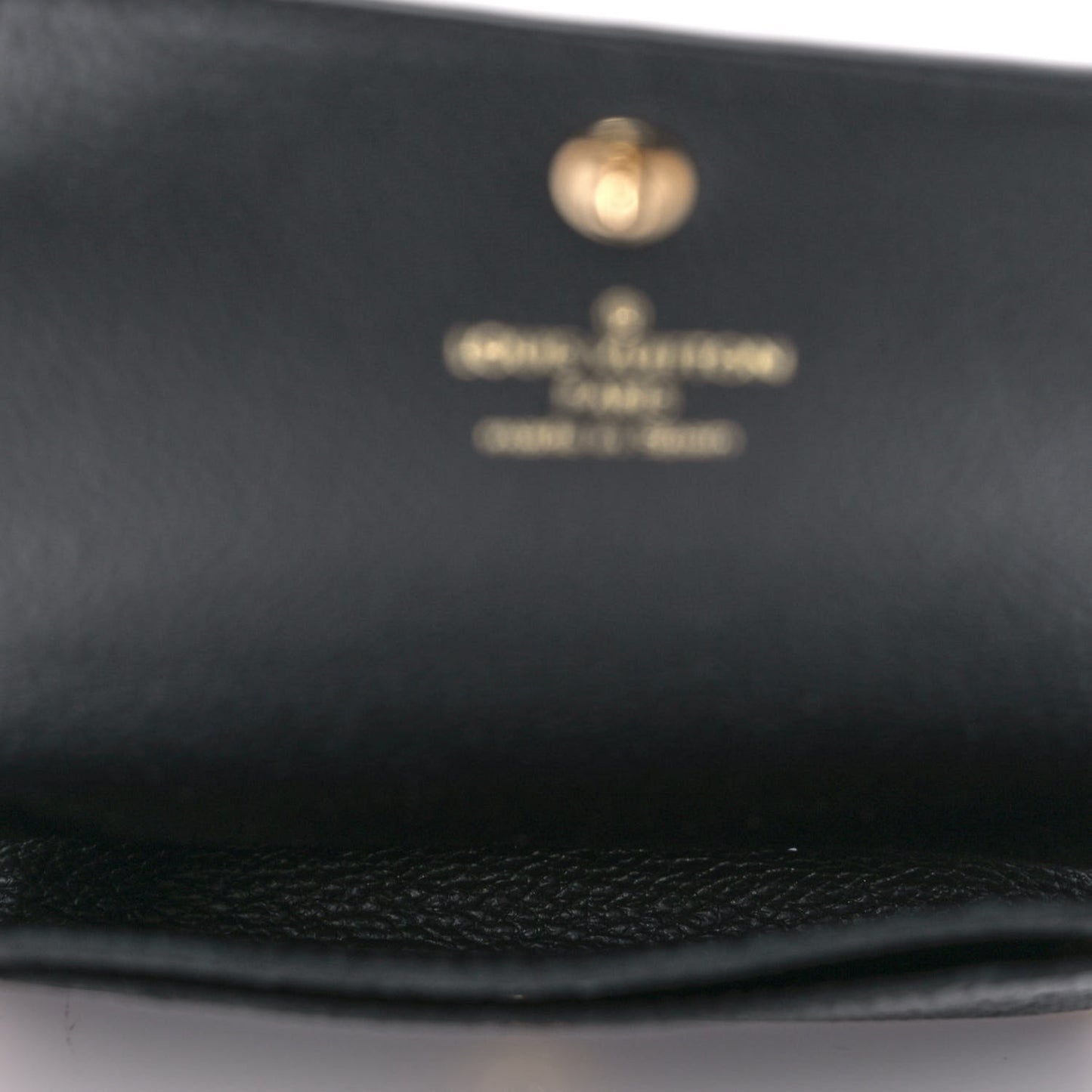 Empreinte Business Card Holder Black