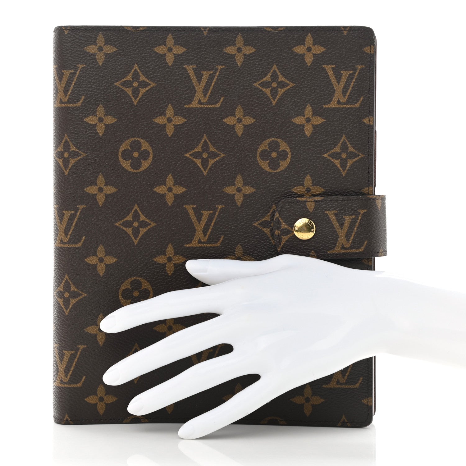 Louis Vuitton Monogram Large Ring Agenda Cover 2 of 7