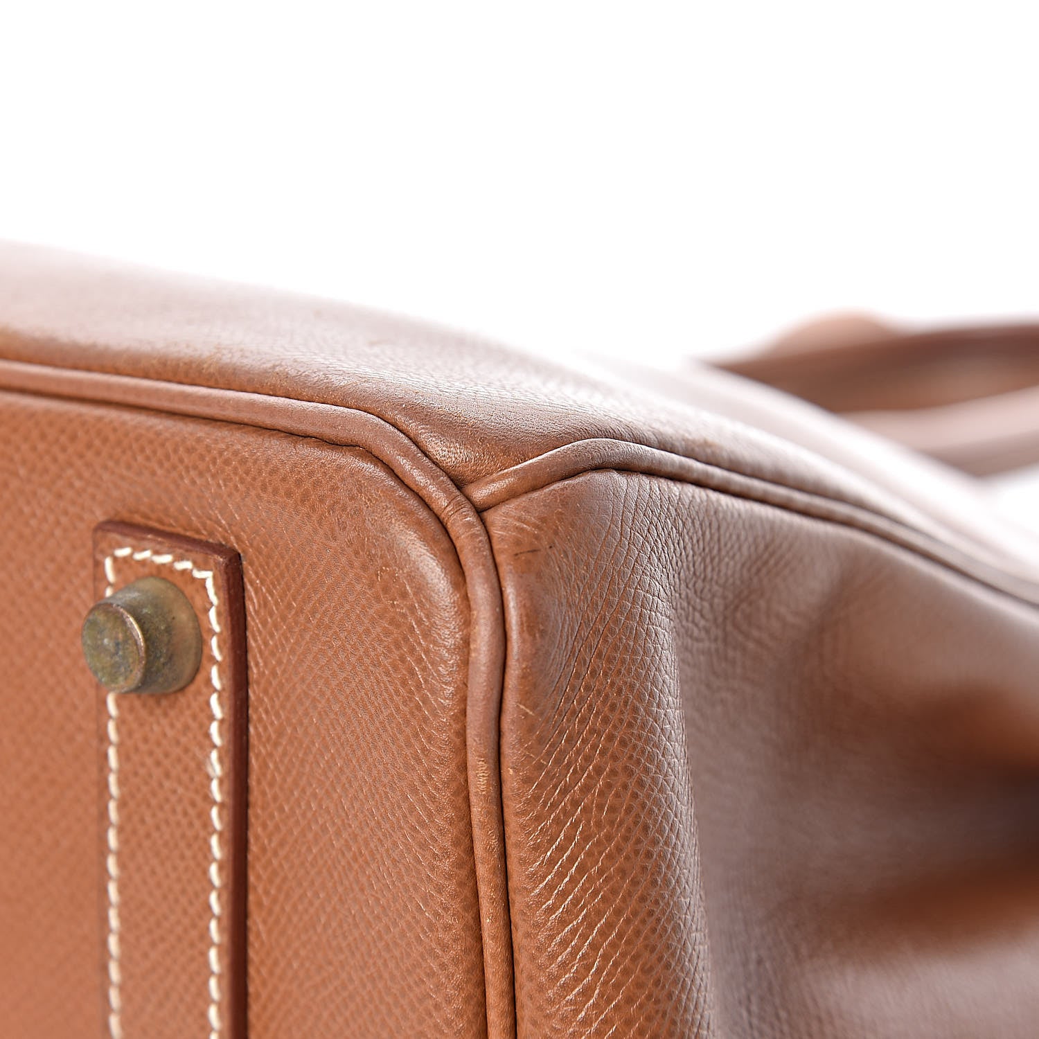 Hermes Courchevel Birkin 35 Gold 46 of 49