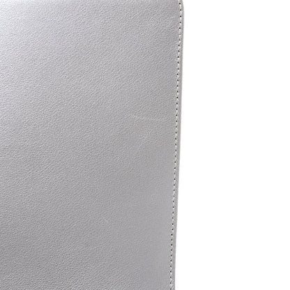 Chanel Metallic Calfskin Quilted Medium Boy Flap Silver 11 of 16