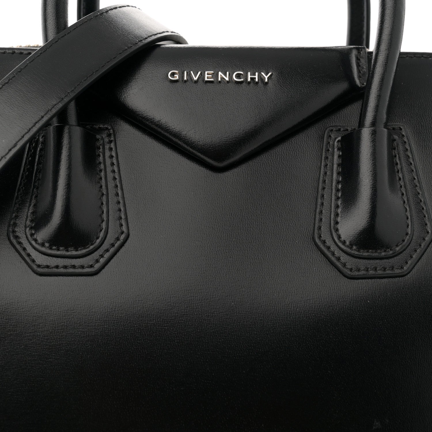Givenchy Shiny Lord Calfskin Small Antigona Black 8 of 12