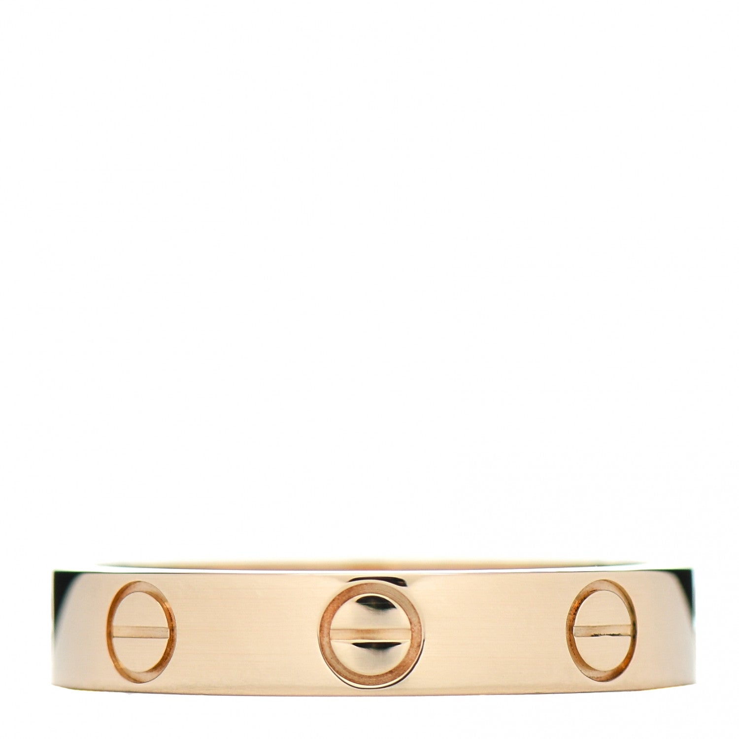 Cartier 18K Yellow Gold 3.5mm LOVE Wedding Band Ring 52 6 1 of 5