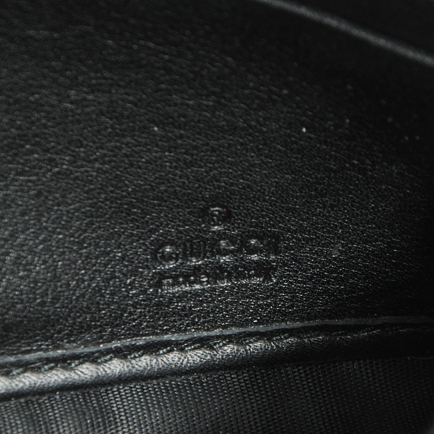 Gucci Guccissima Signature Microguccissima Bree Continental Wallet Black 7 of 7