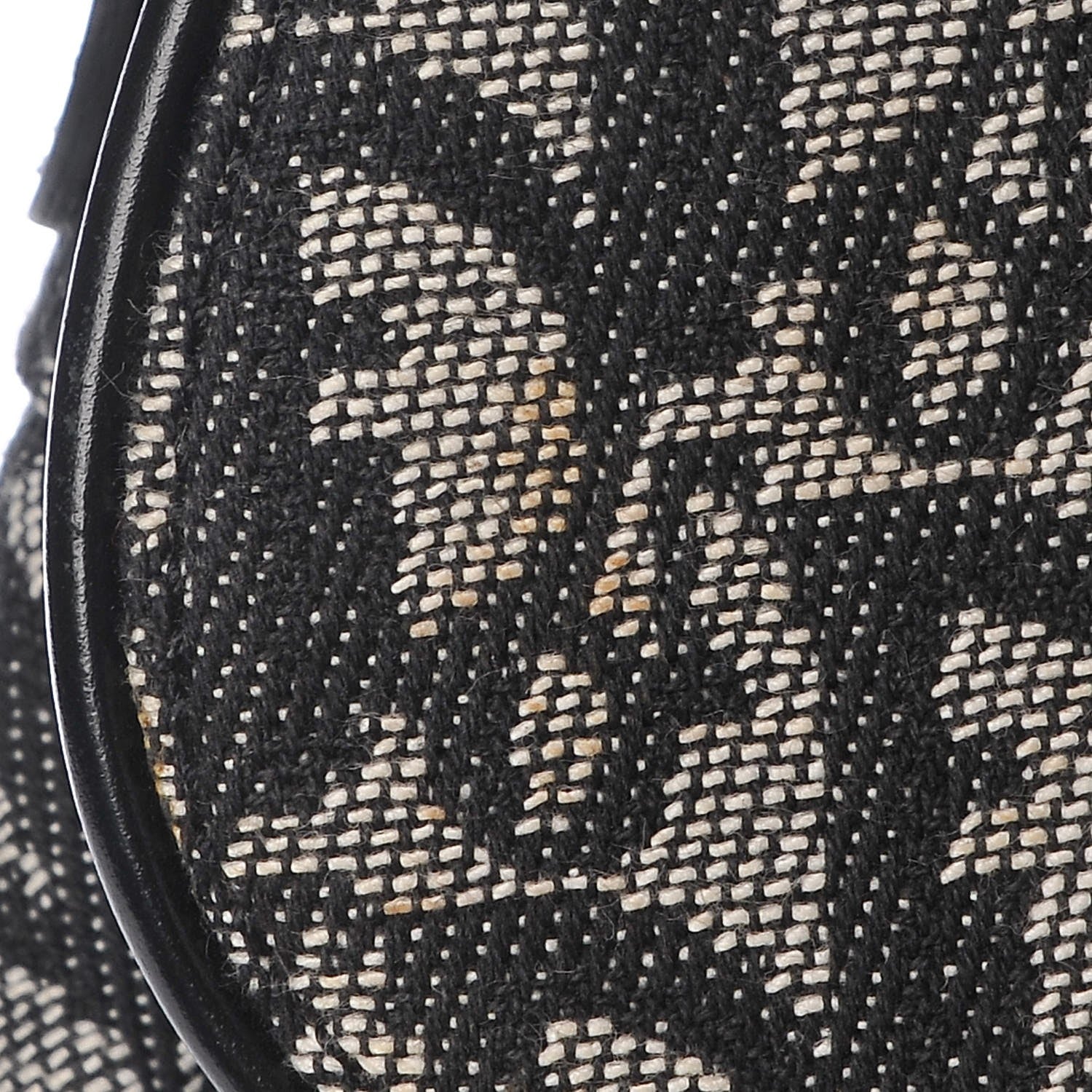 Christian Dior Monogram Saddle Bag Black 9 of 9