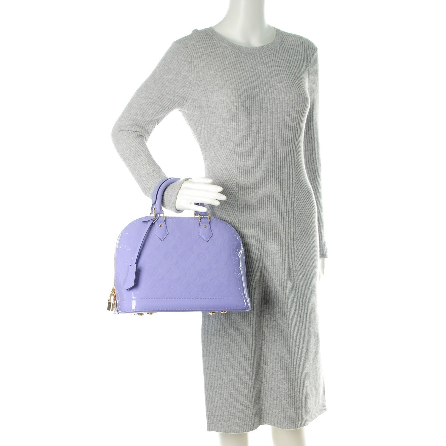 Louis Vuitton Vernis Alma PM Lilac 2 of 8