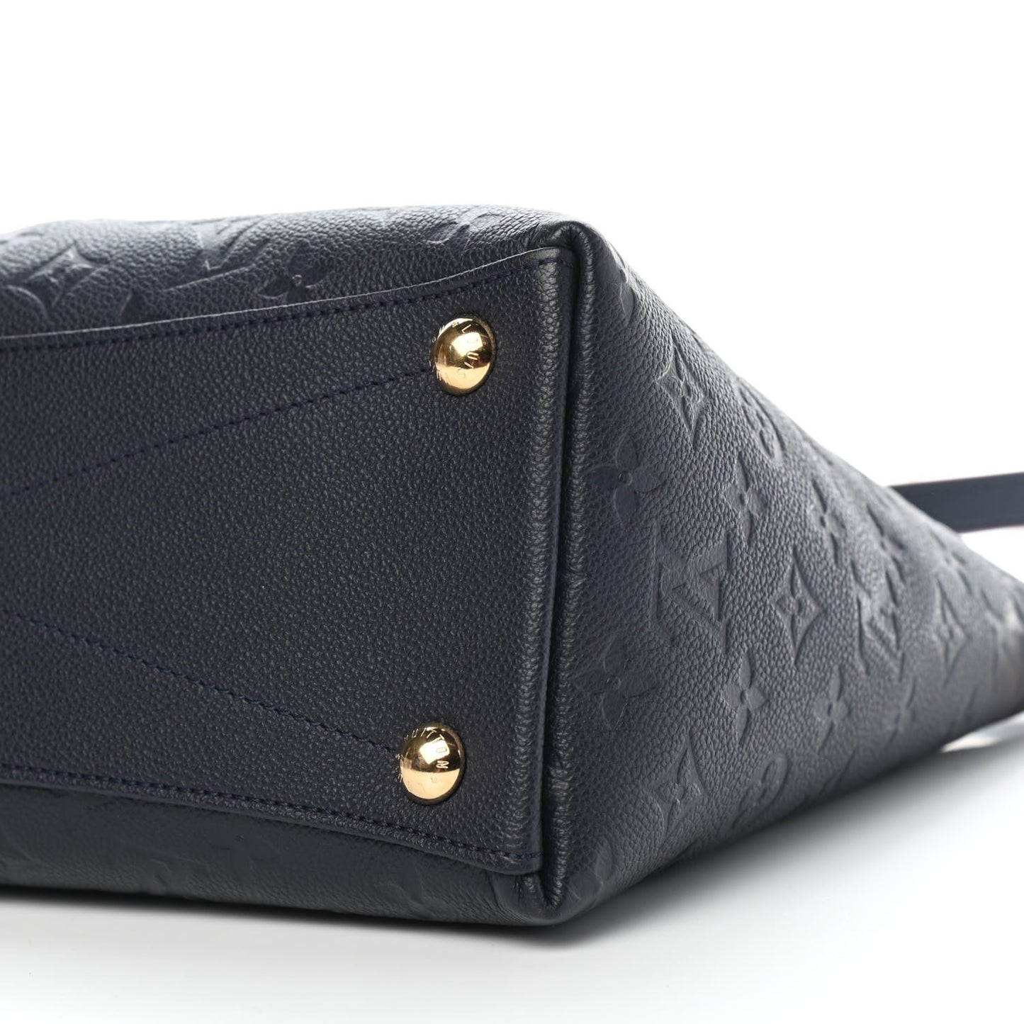 Empreinte V Tote MM Marine Rouge