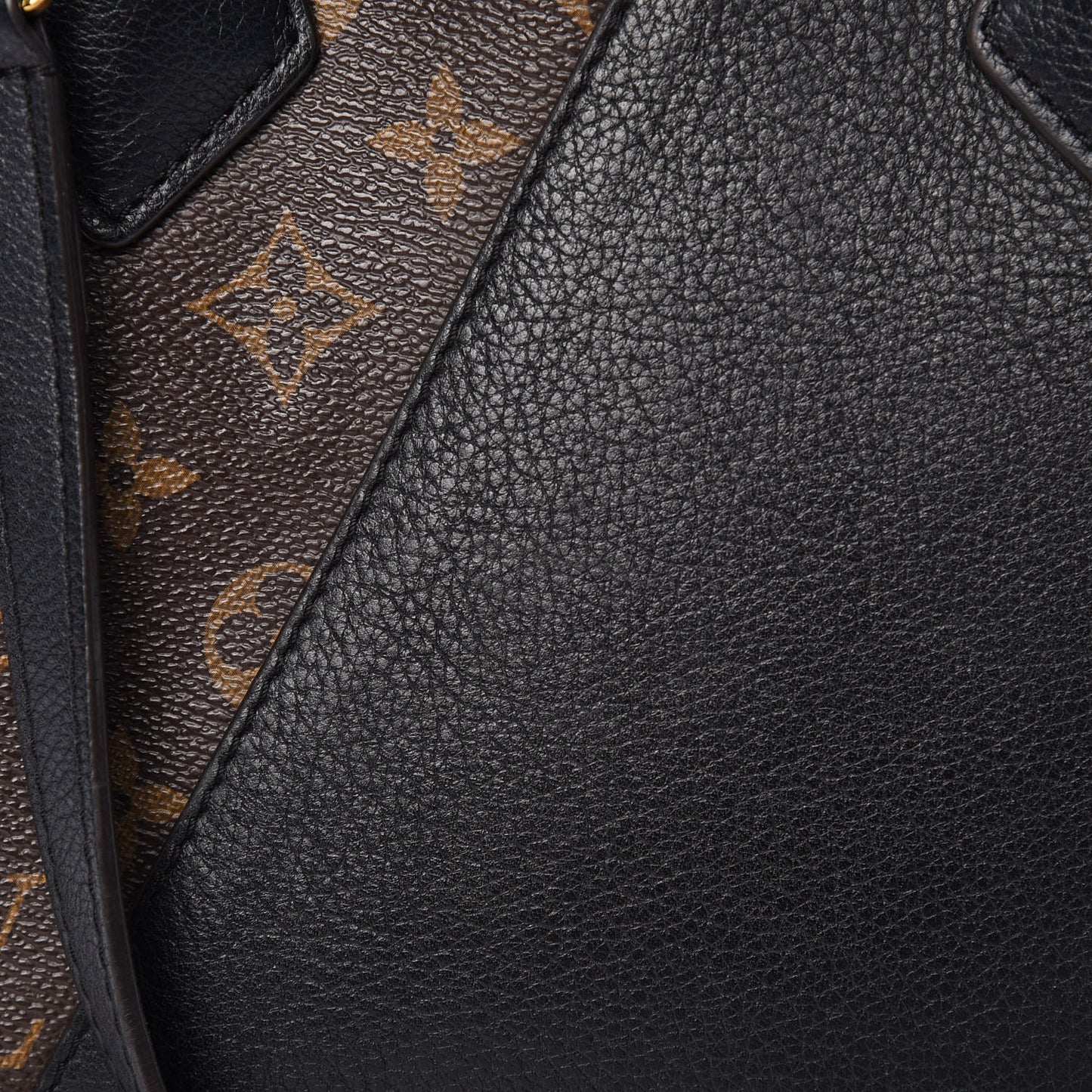 Calfskin Monogram Kimono Tote PM Black