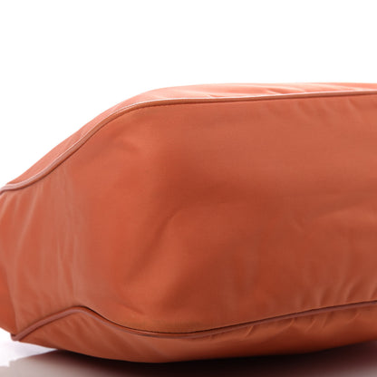 Prada Tessuto Nylon Shoulder Bag Orange 6 of 11