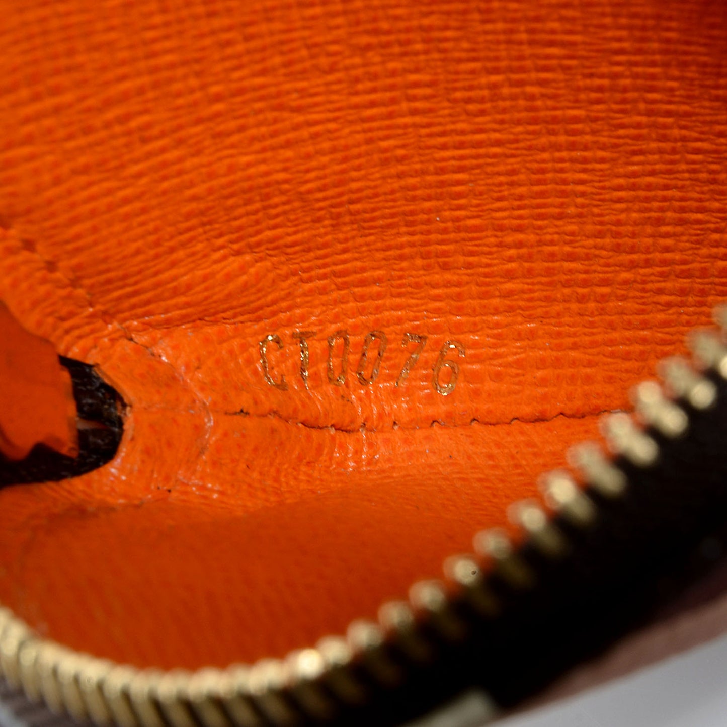 Monogram Groom Round Coin Purse