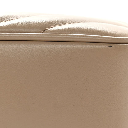 Saint Laurent Calfskin Matelasse Monogram Lou Camera Bag Dark Beige 25 of 25
