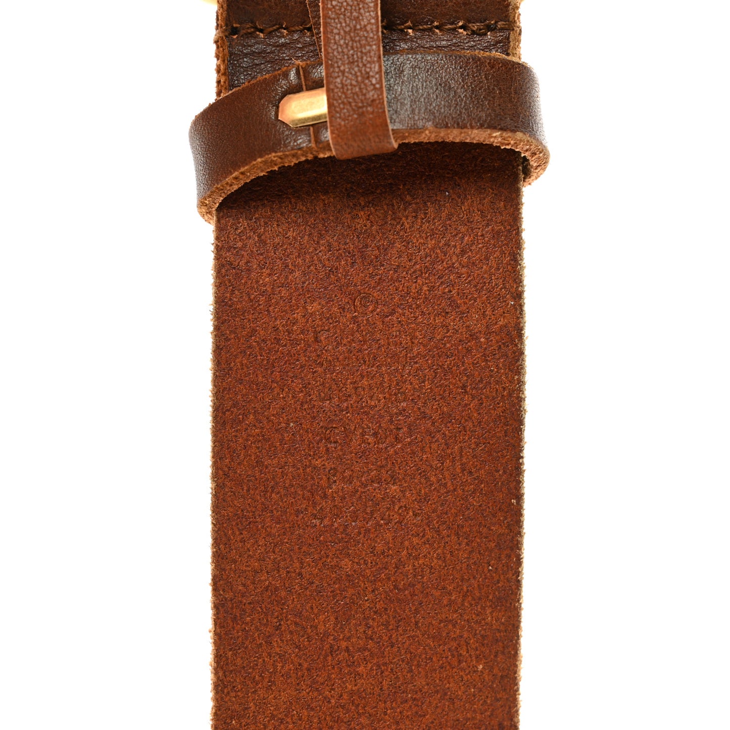 Faded Calfskin Double G 40mm Belt 80 32 Cuir