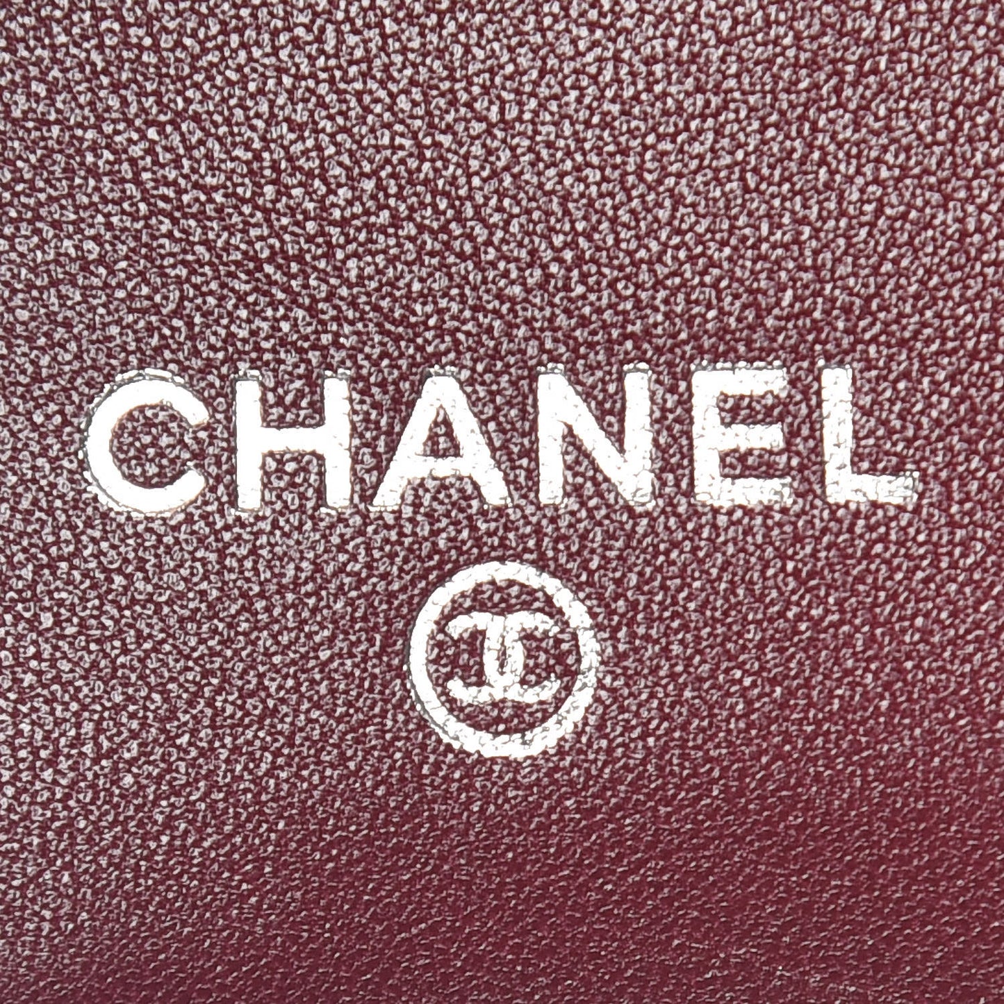 Patent Quilted Compact French Flap Wallet Dark Red