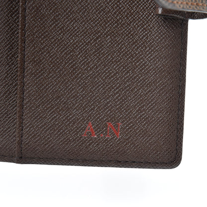 Louis Vuitton Damier Ebene Small Ring Agenda Cover 8 of 8