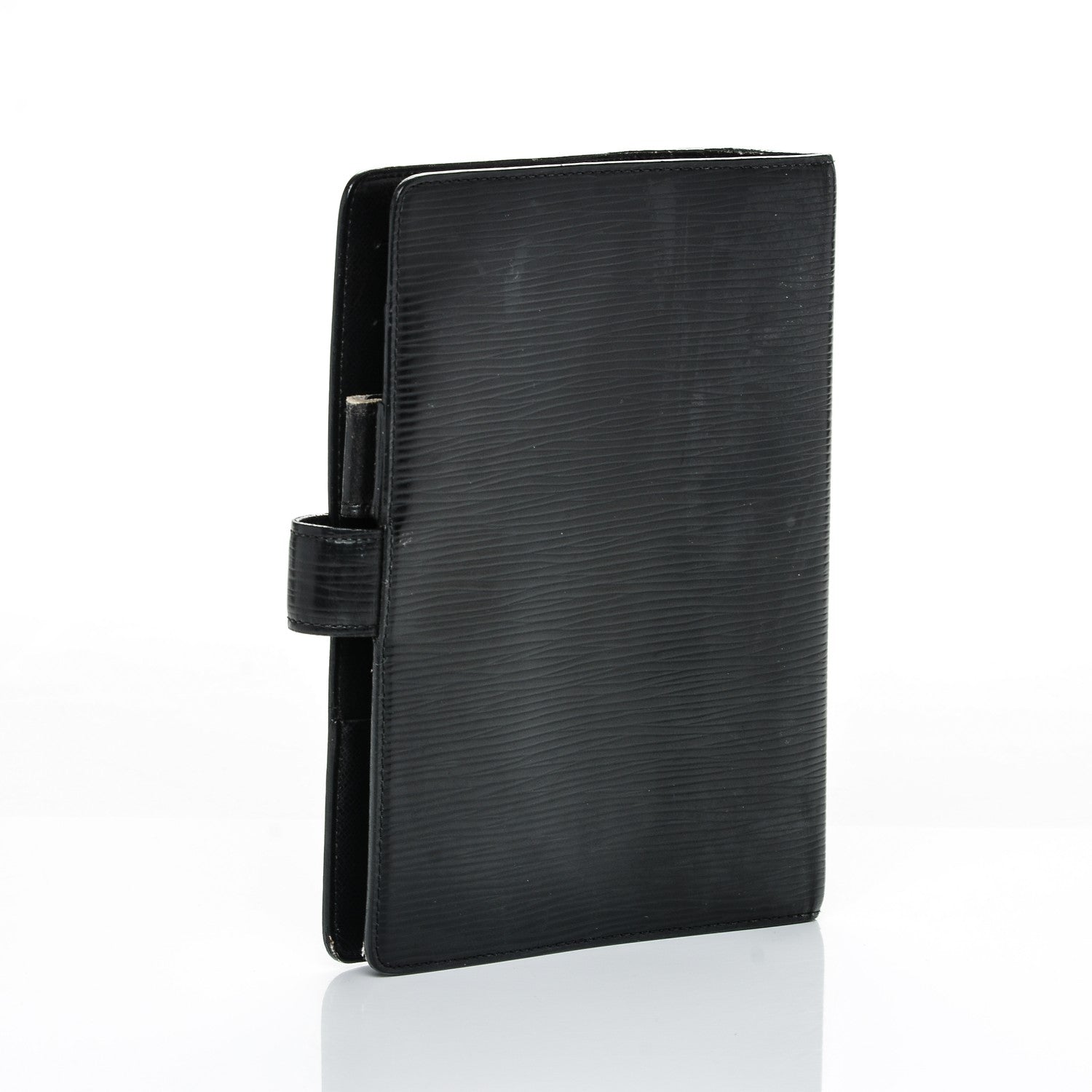 Louis Vuitton Epi Medium Ring Agenda Cover Black 3 of 8