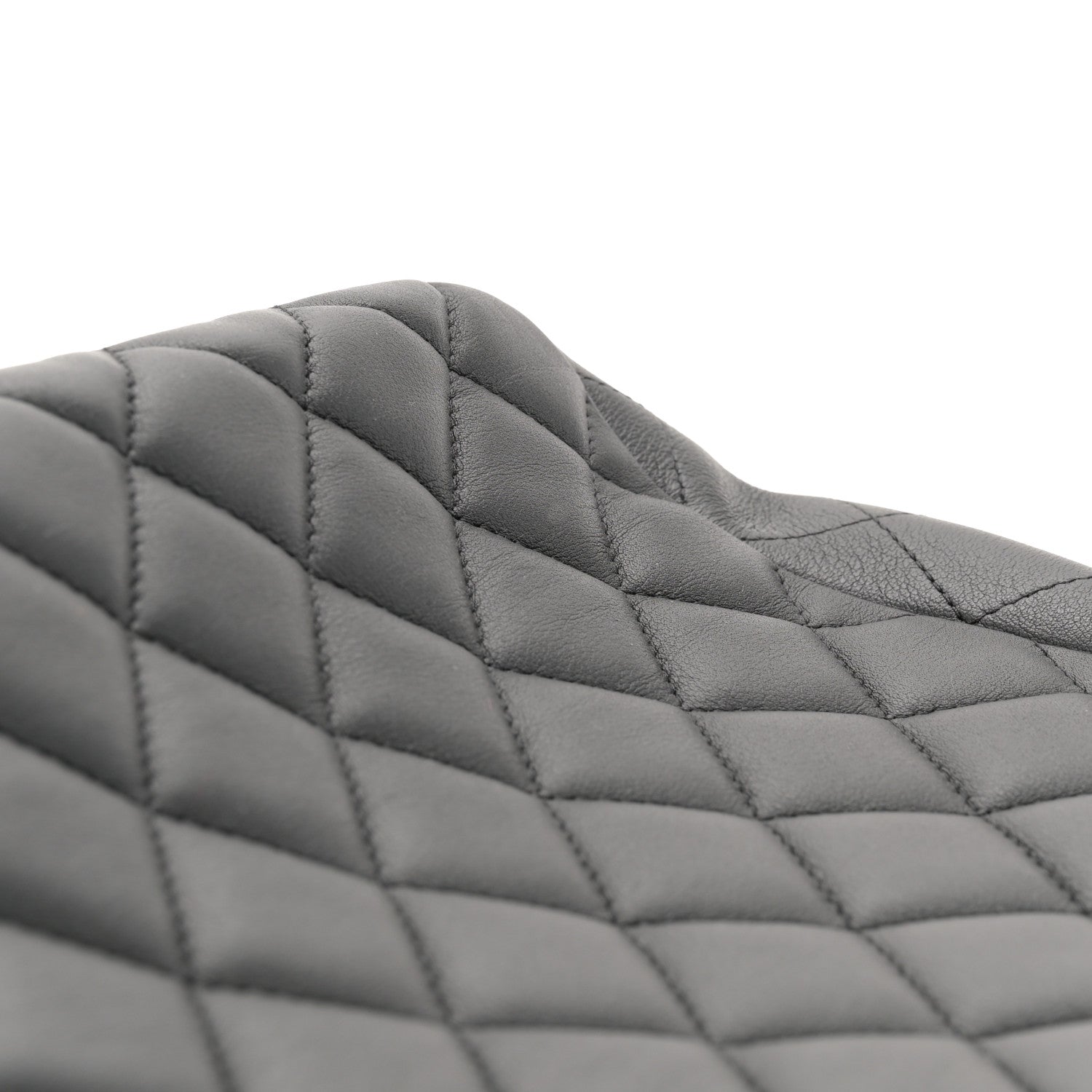 Chanel Calfskin Quilted Large CC Shopping Tote  Black 11 of 12