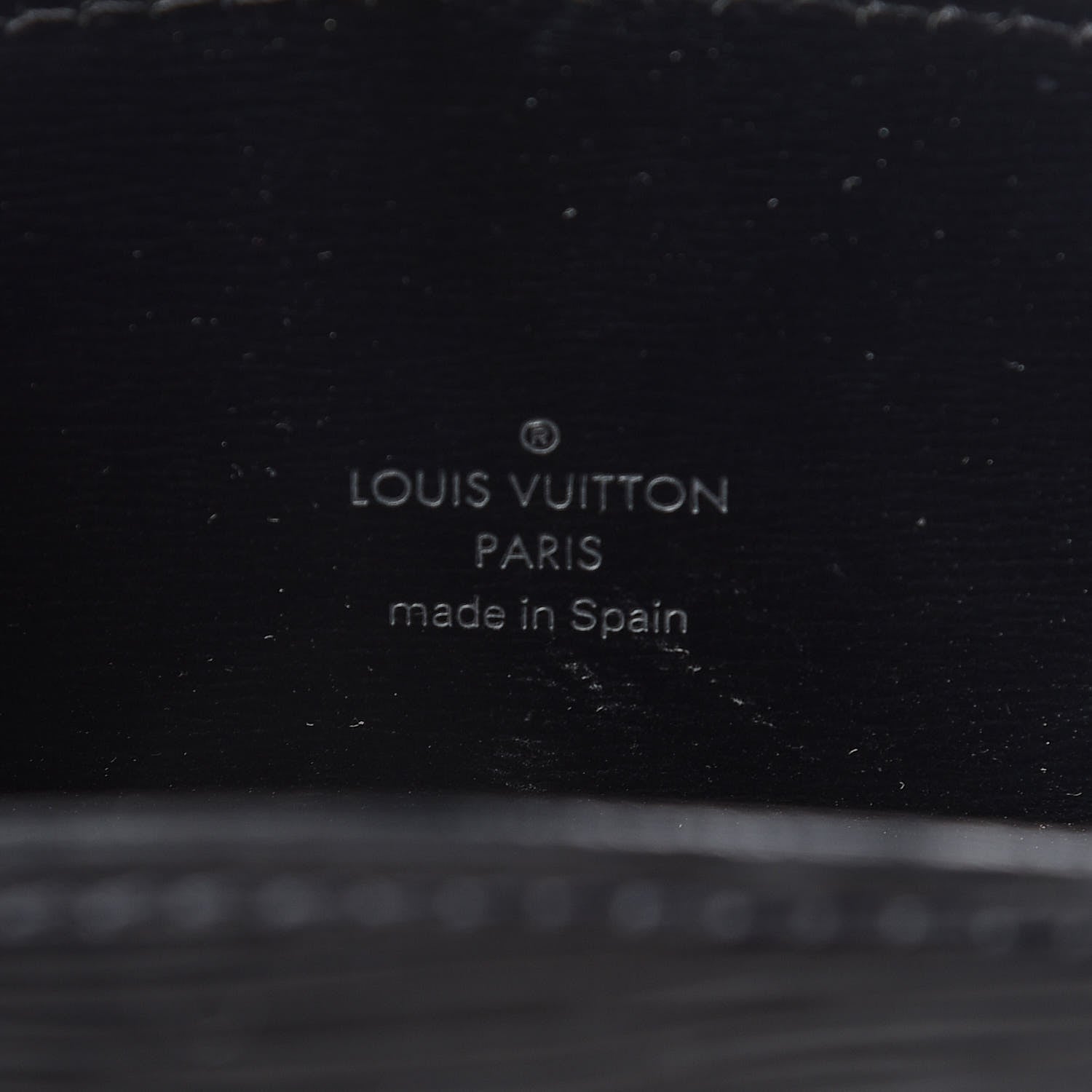 Louis Vuitton Epi Cluny Black 6 of 9